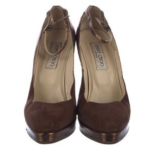 Jimmy Choo Brown Pumps